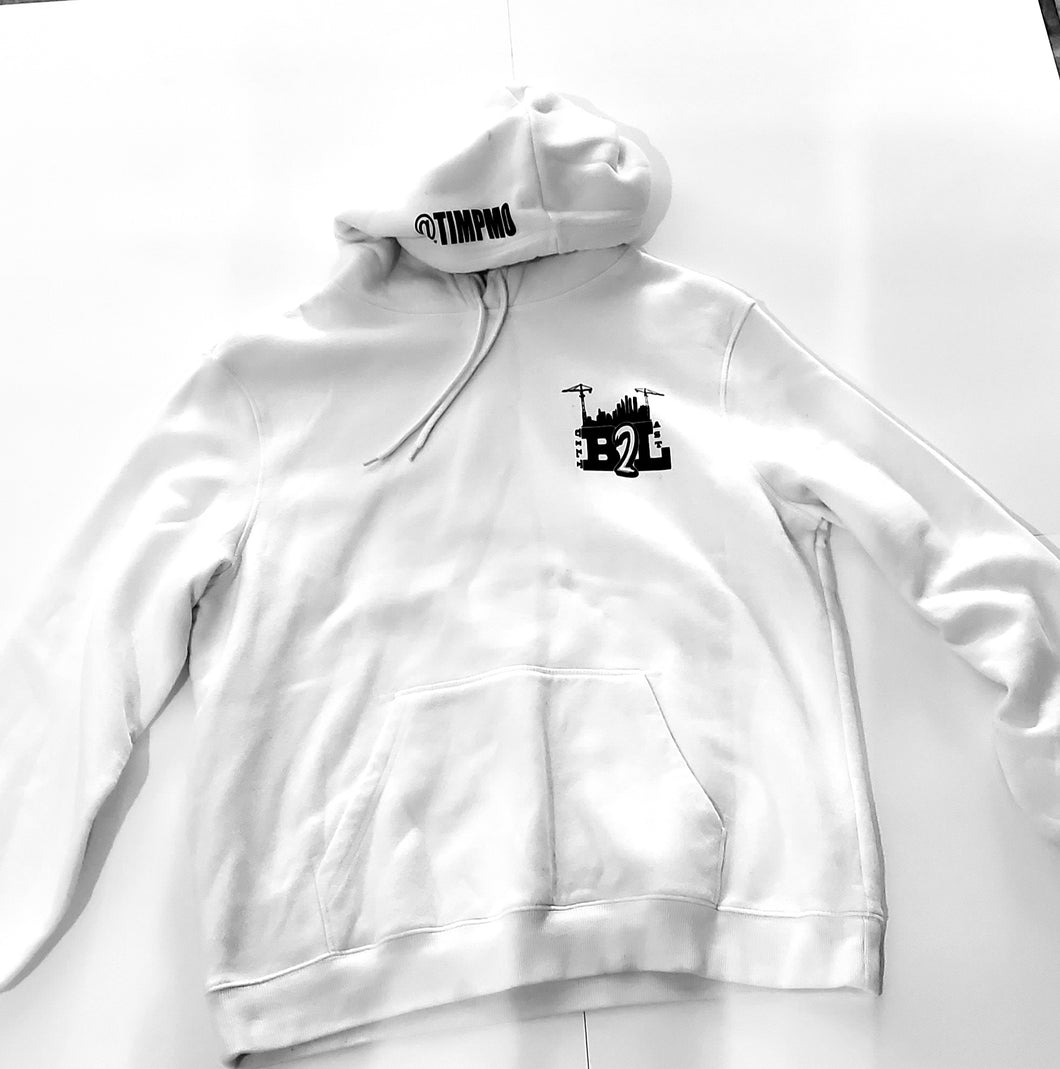 Built2last Limited Edition White Fit Hoodie