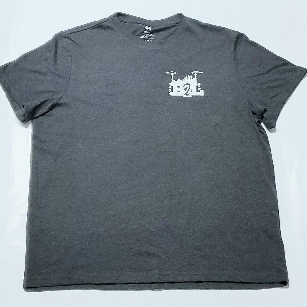 Built2Last Dark Grey Original Men's Slim Fit Round- Neck Shirt Regular price